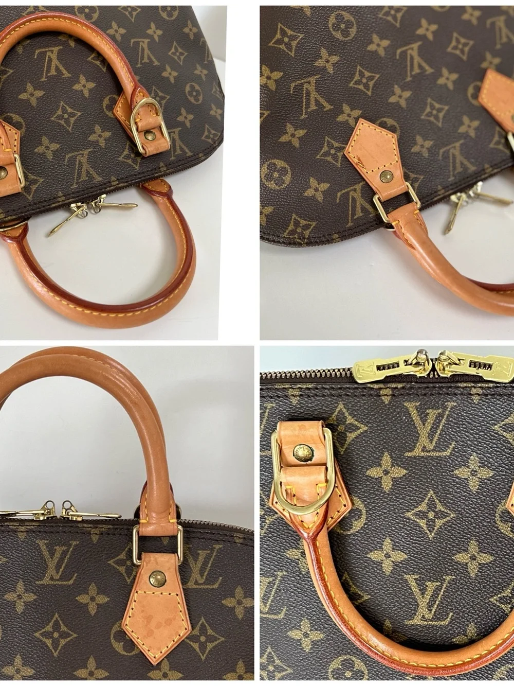 Louis Vuitton Alma PM Satchel Bag
